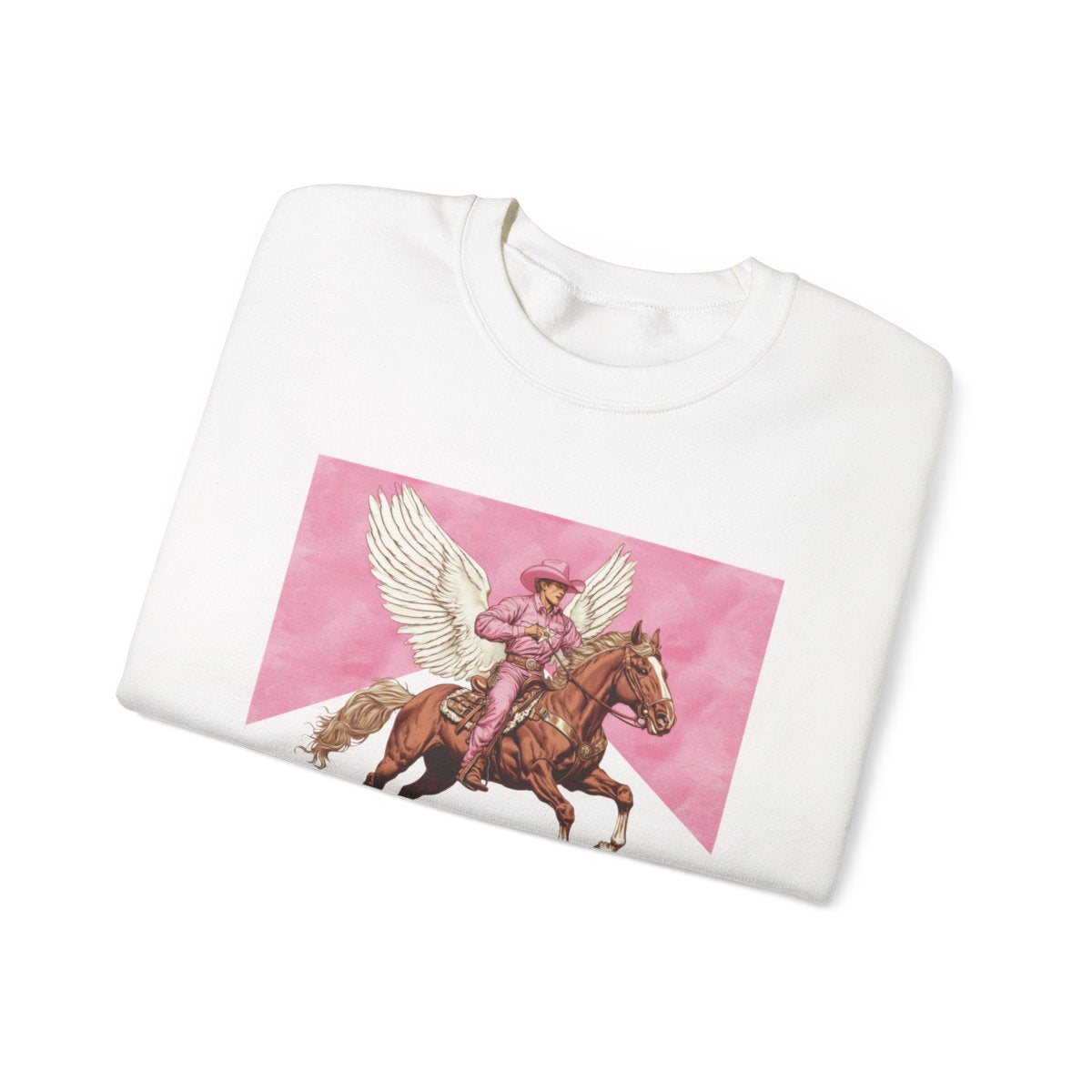 Pucker Up Cowboy Sweatshirt - funny sweatshirt by Cheeky Business