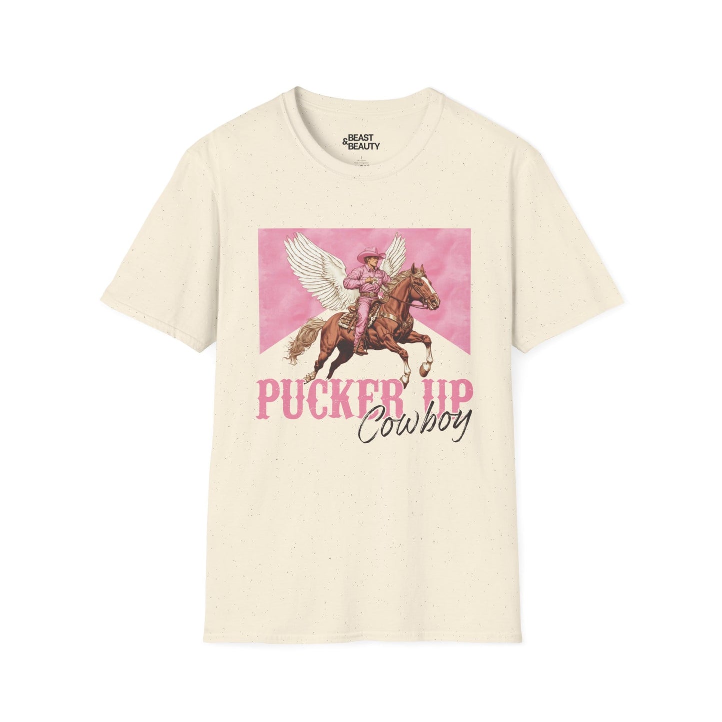 Pucker Up Cowboy T-Shirt t-shirt product image 4 from Beast and Beauty