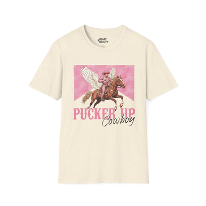 Pucker Up Cowboy T-Shirt t-shirt product image 4 from Beast and Beauty