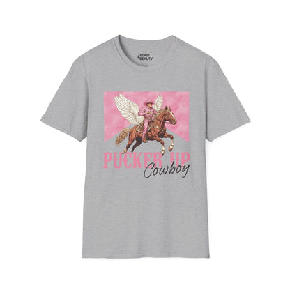 Pucker Up Cowboy T-Shirt t-shirt product image 3 from Beast and Beauty