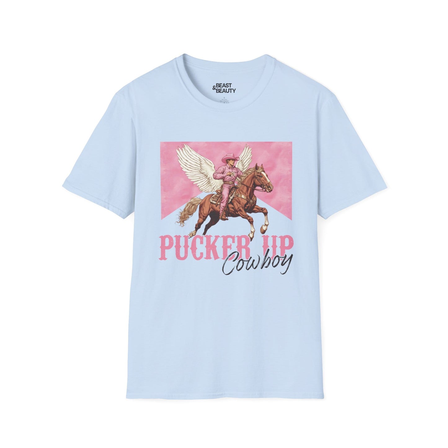 Pucker Up Cowboy T-Shirt t-shirt product image 2 from Beast and Beauty