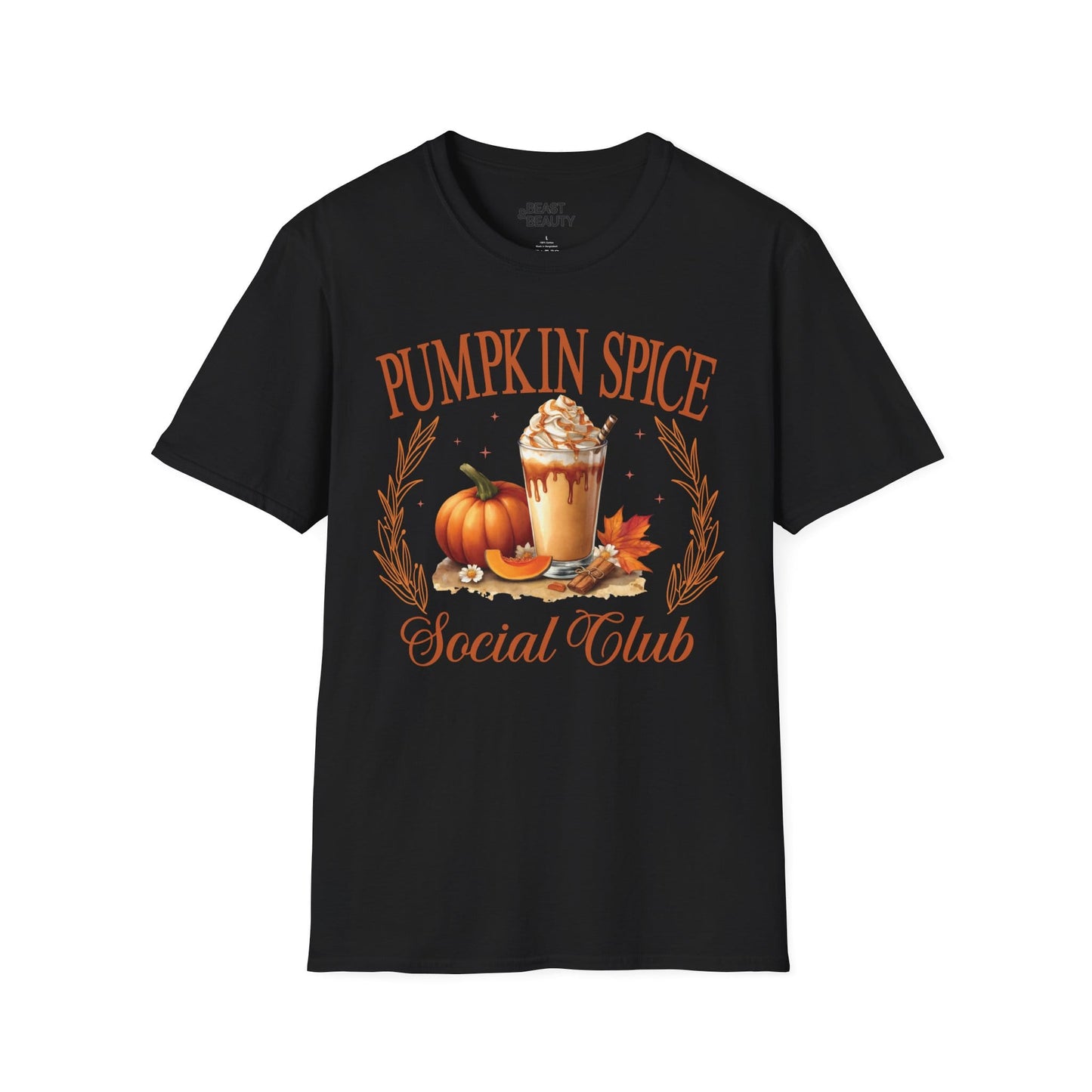 pumpkin spice social club t-shirt t-shirt second colour product image