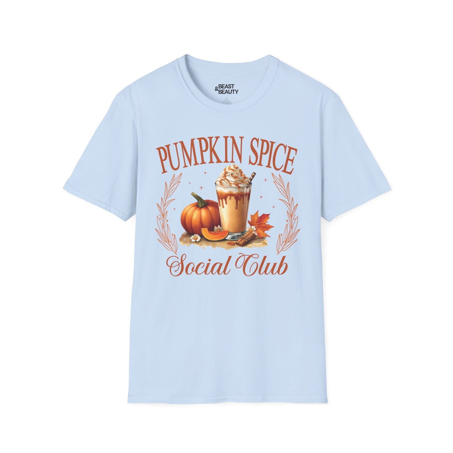 pumpkin spice social club t-shirt t-shirt fifth colour product image
