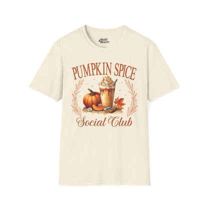 pumpkin spice social club t-shirt t-shirt fourth colour product image