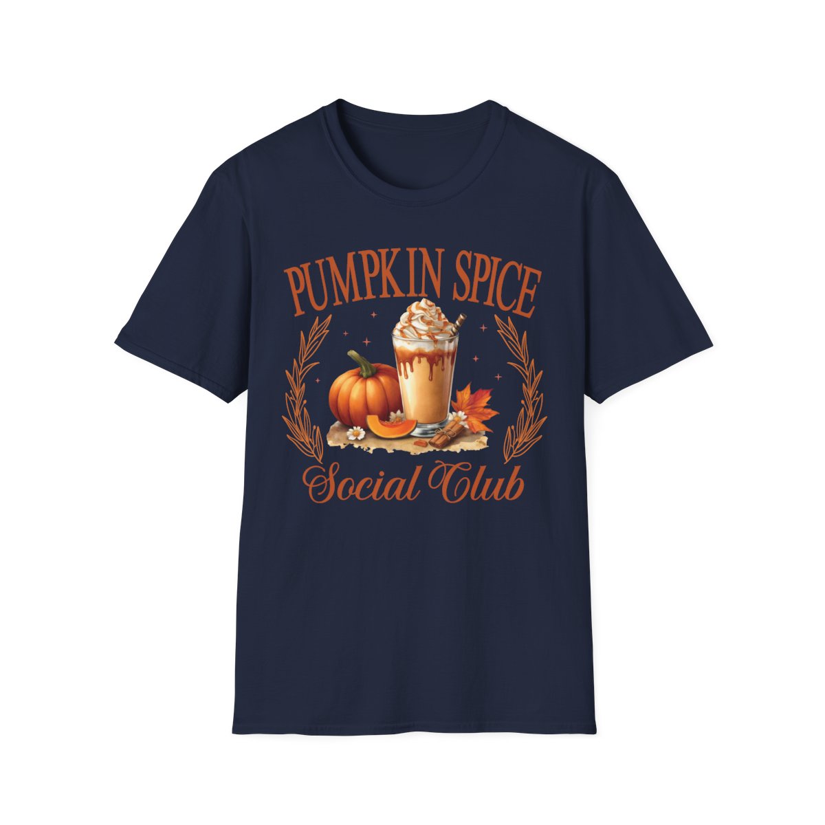 Pumpkin Spice Social Club T-Shirt - funny t-shirt by Cheeky Business
