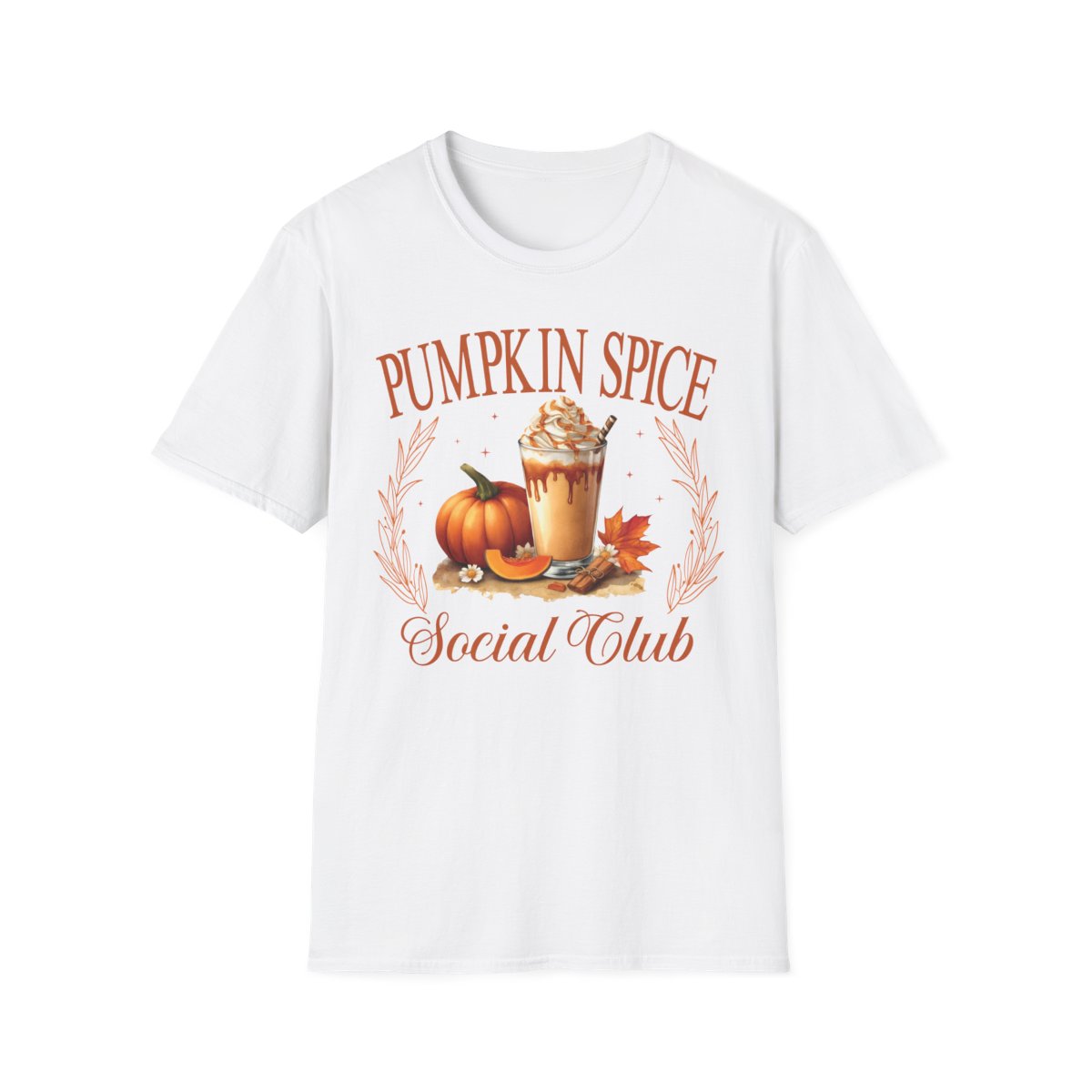 Pumpkin Spice Social Club T-Shirt - funny t-shirt by Cheeky Business