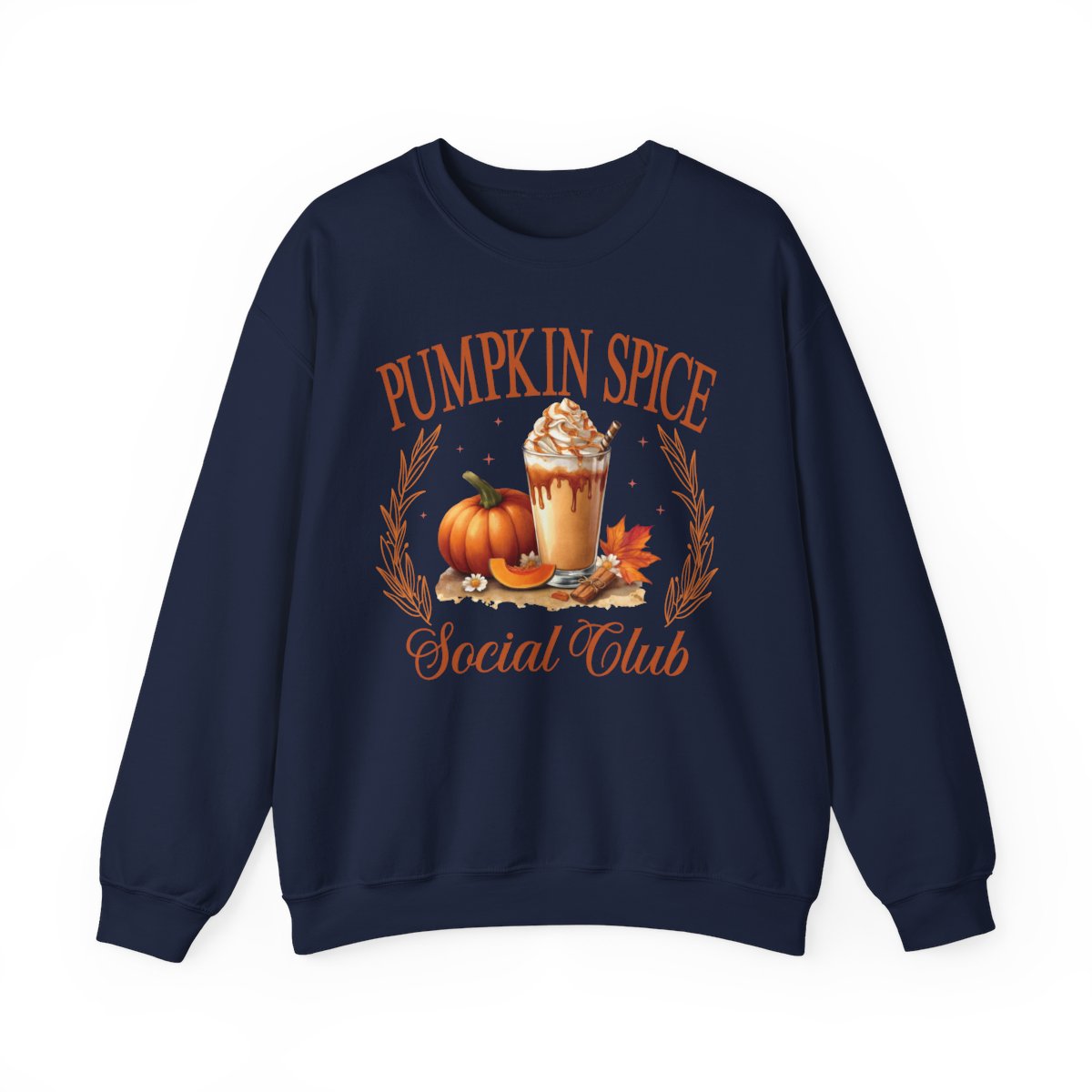 Pumpkin Spice Social Club Sweatshirt - funny sweatshirt by Cheeky Business