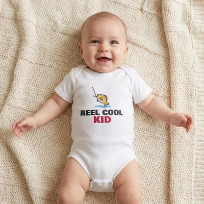 Reel Cool Dad & Reel Cool Kid baby grow