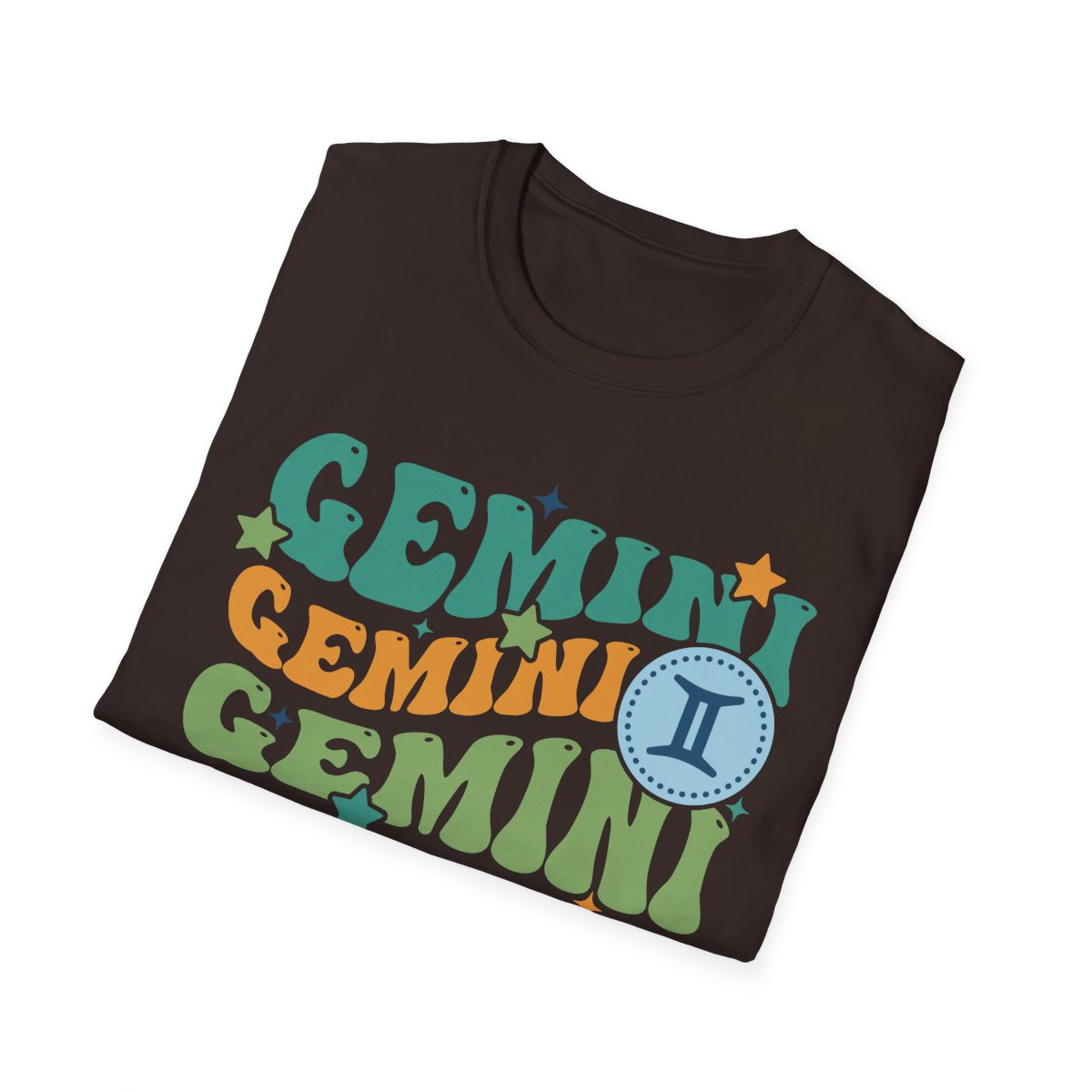 Retro Gemini Zodiac Graphic T-Shirt