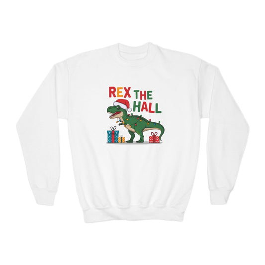 Rex the Hall Youth Christmas Sweatshirt