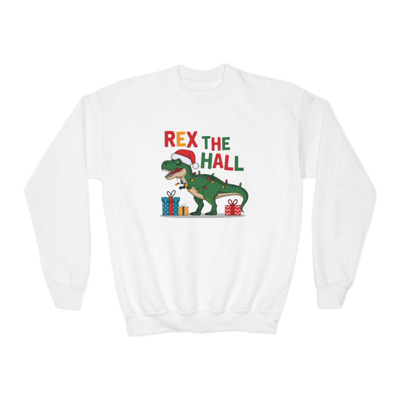 Rex the Hall Youth Christmas Sweatshirt