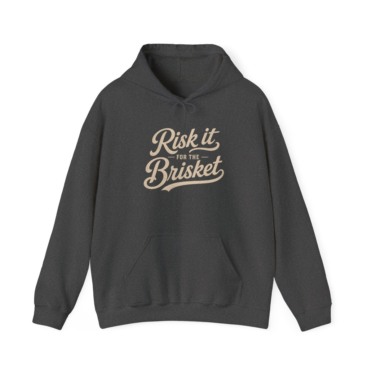 Risk It for the Brisket BBQ Hoodie - funny hoodie by Cheeky Business