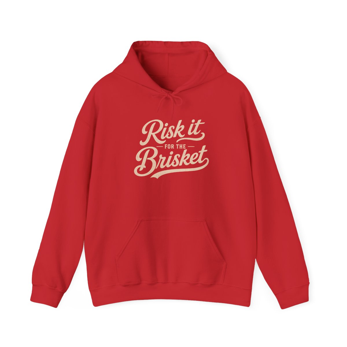 Risk It for the Brisket BBQ Hoodie - funny hoodie by Cheeky Business