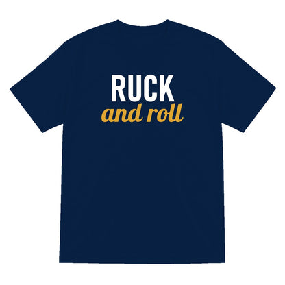 Ruck And Roll Funny Rugby T-Shirt & Sweatshirt T-Shirt in Navy