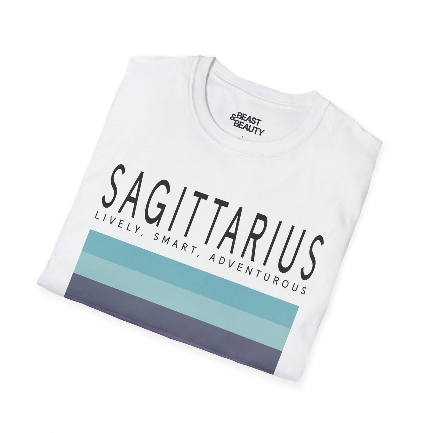 sagittarius zodiac graphic t-shirt t-shirt fourth colour product image