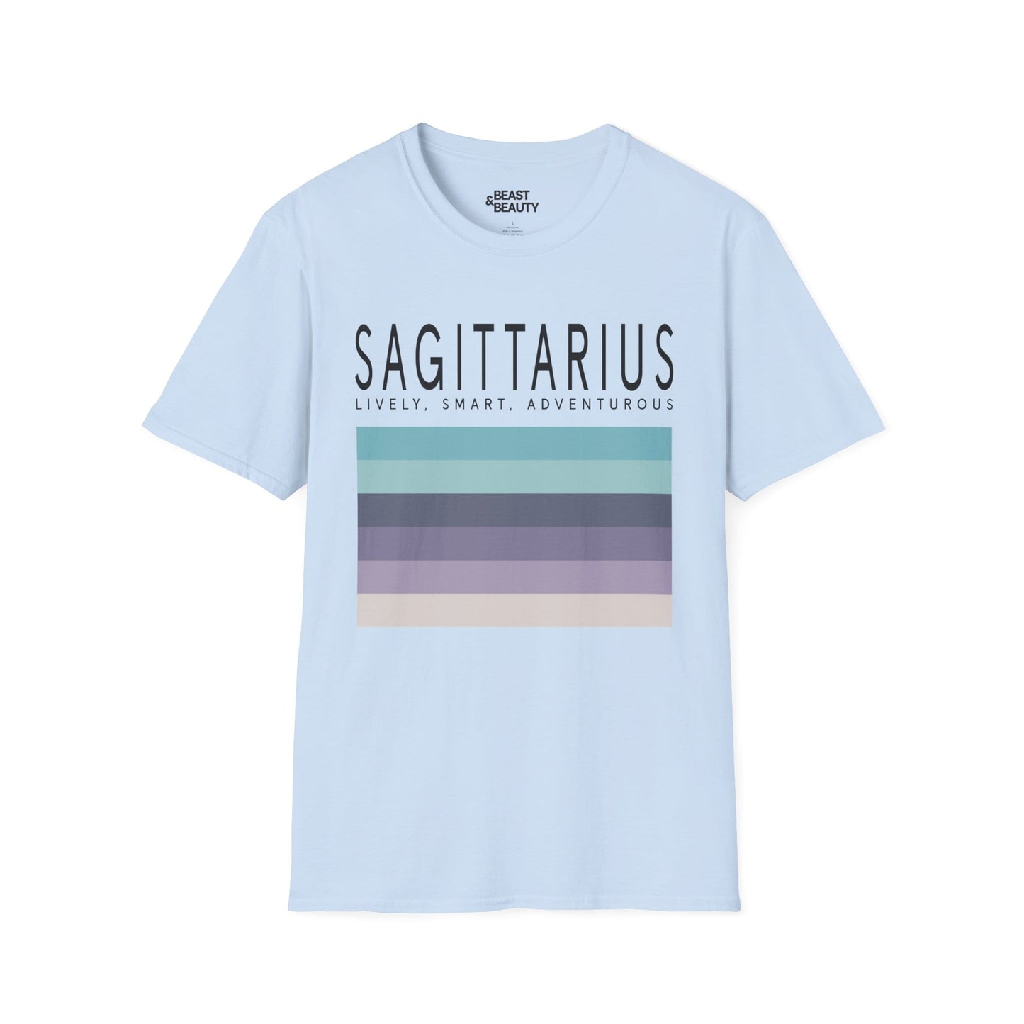 sagittarius zodiac graphic t-shirt t-shirt second colour product image