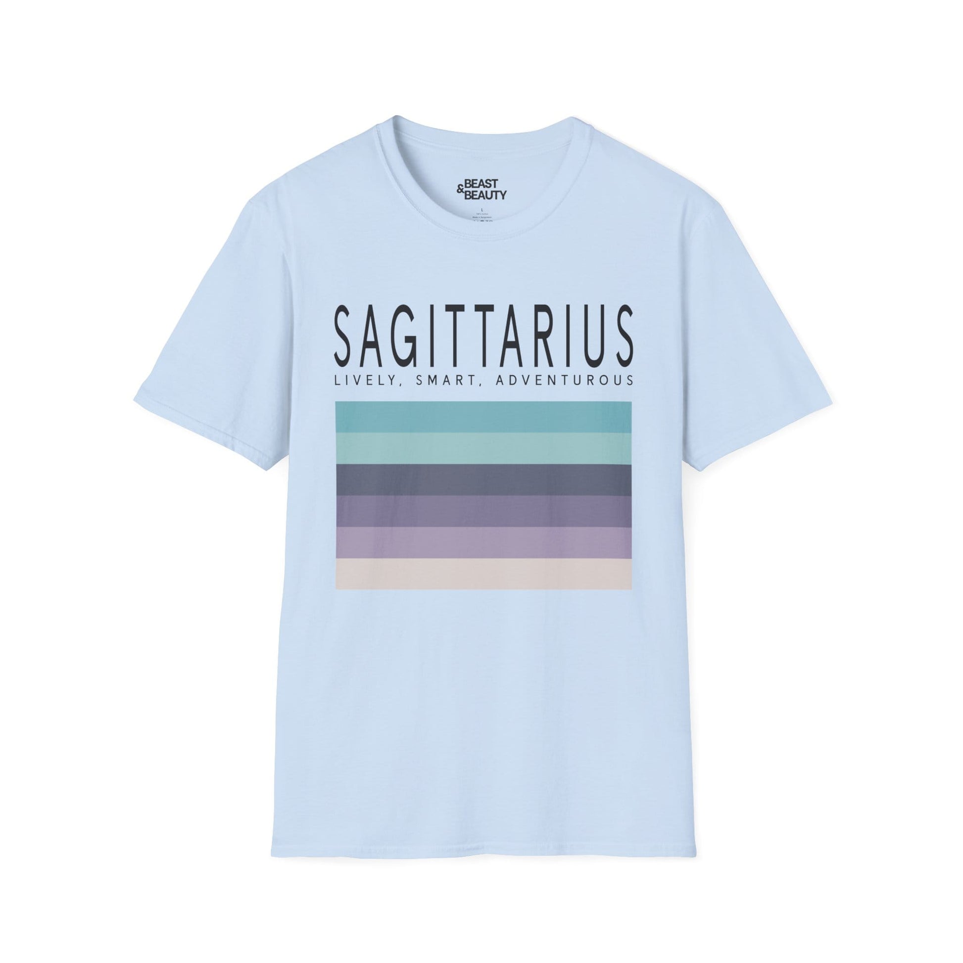 sagittarius zodiac graphic t-shirt t-shirt second colour product image