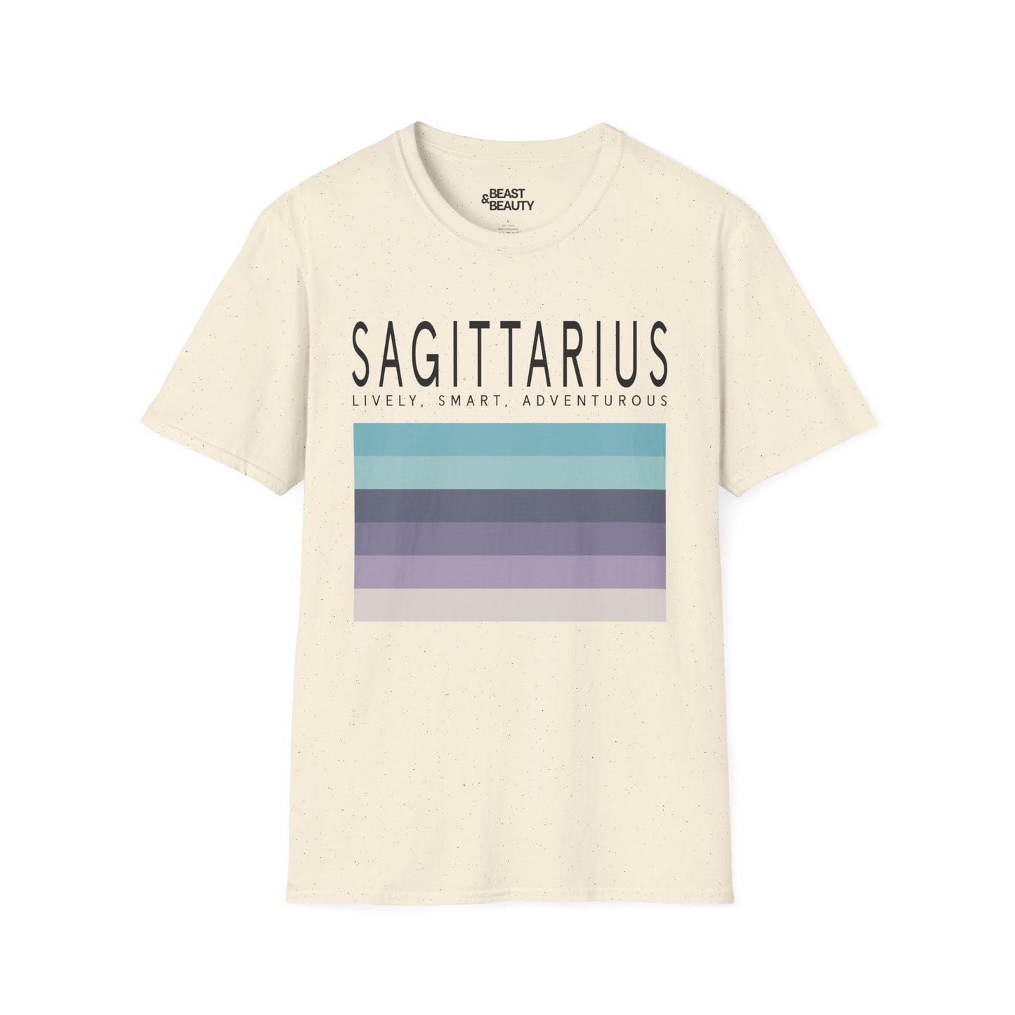 sagittarius zodiac graphic t-shirt t-shirt alternate colour product image