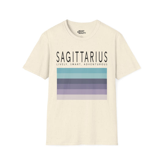 sagittarius zodiac graphic t-shirt t-shirt alternate colour product image