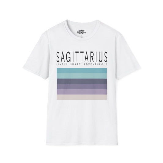 sagittarius zodiac graphic t-shirt t-shirt front product image