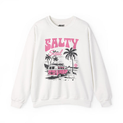 salty soul sweatshirt white sweatshirt gift gift idea