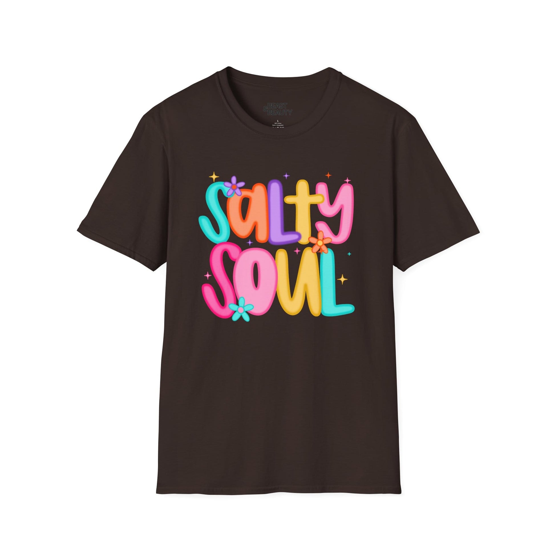 salty soul t-shirt dark chocolate t-shirt gift gift idea