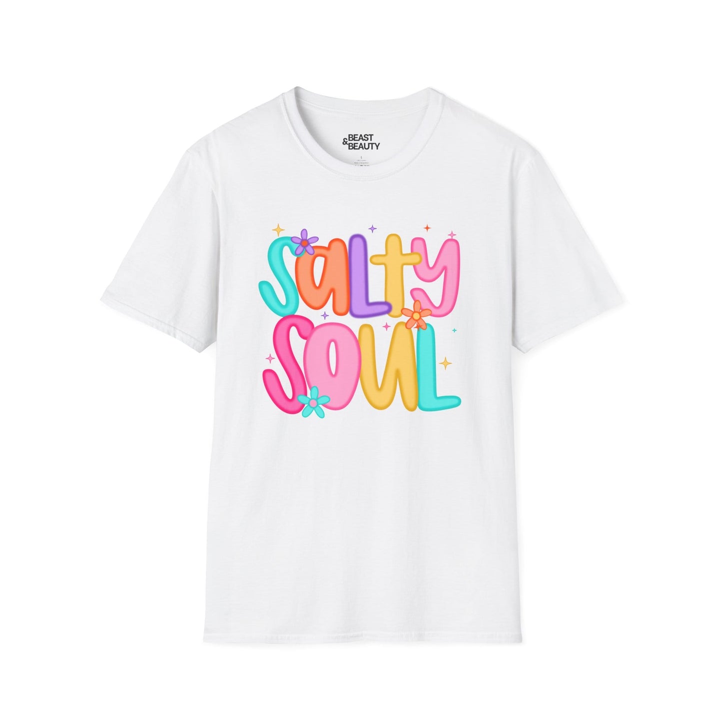 salty soul t-shirt white t-shirt gift gift idea