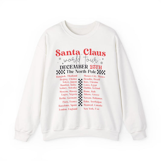 Santa Claus World Tour Christmas Sweatshirt