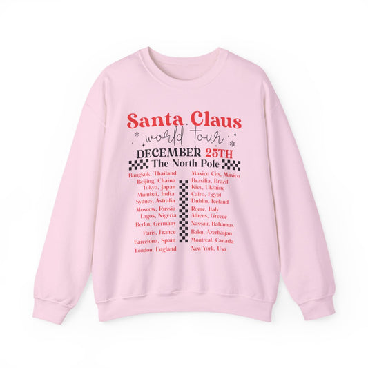 Santa Claus World Tour Christmas Sweatshirt