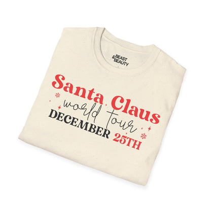santa claus world tour december 25th t-shirt t-shirt Christmas gift idea image 5