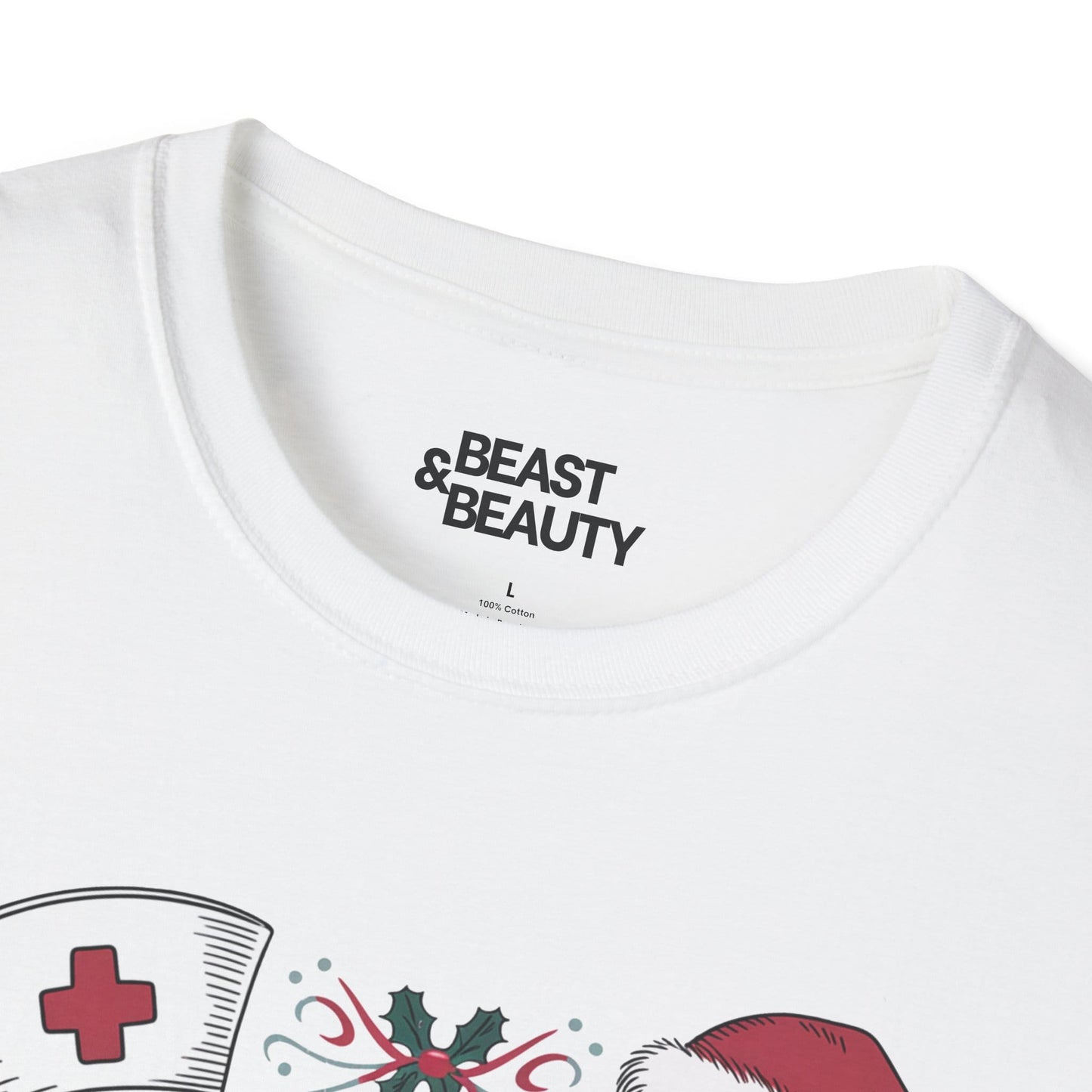 santa s favorite nurse christmas t-shirt t-shirt Christmas gift idea image 4