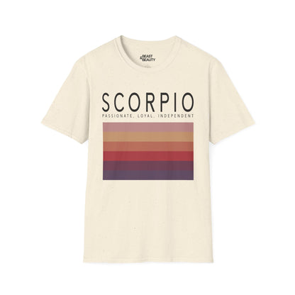 scorpio zodiac graphic t-shirt t-shirt alternate colour product image