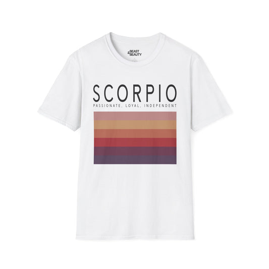 scorpio zodiac graphic t-shirt t-shirt front product image