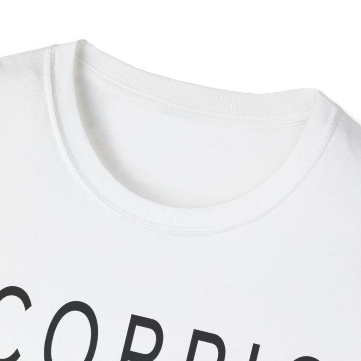 light blue scorpio zodiac t-shirt worn casually with jeans