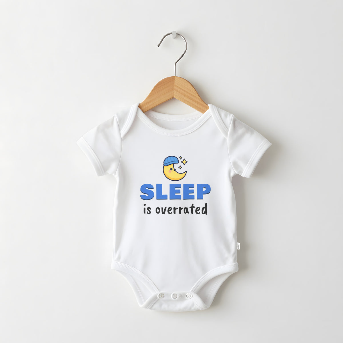 Sleep Is Overrated funny baby grow