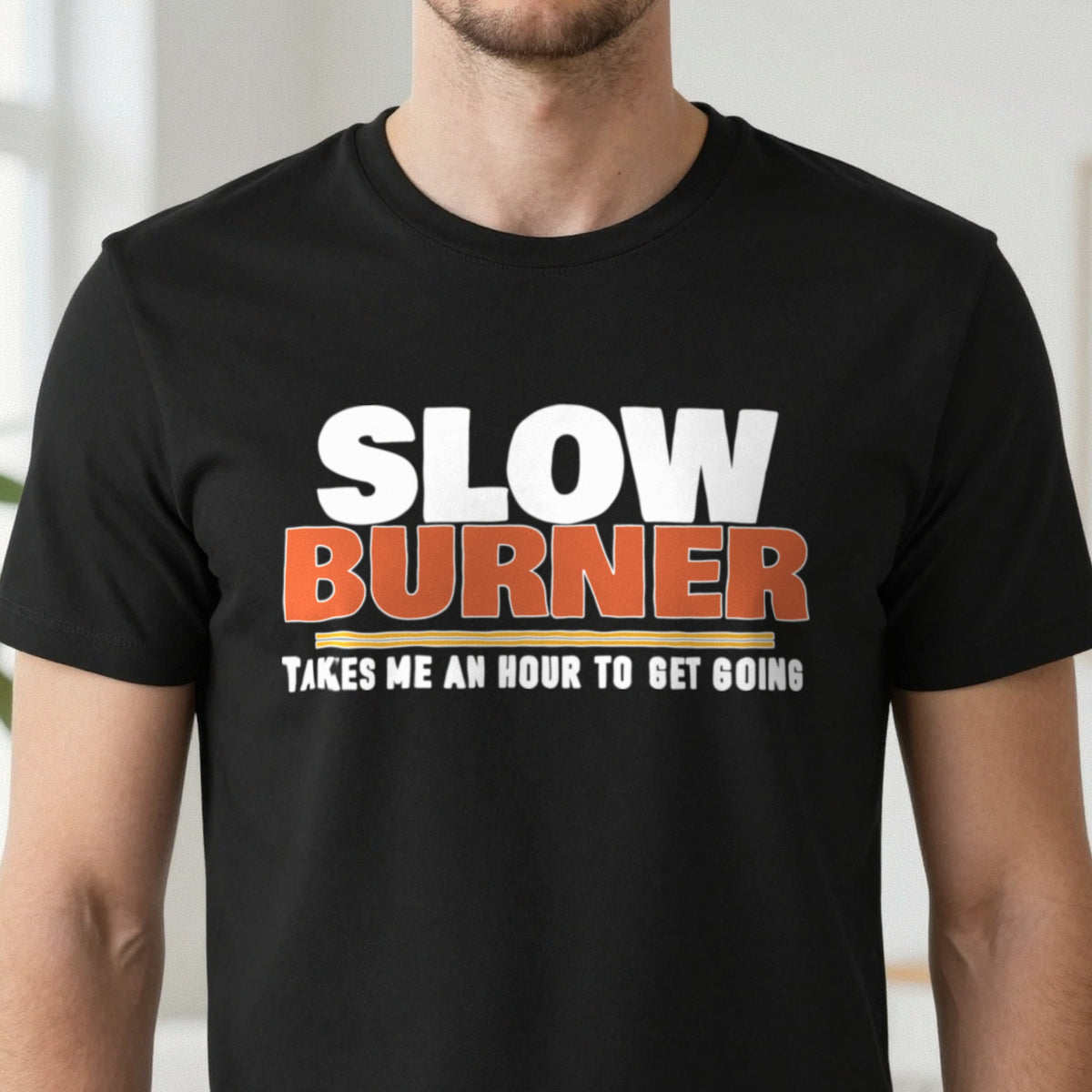 Slow Burner Takes Me An Hour To Get Going Funny Cigar T-Shirt & Sweatshirt close-up