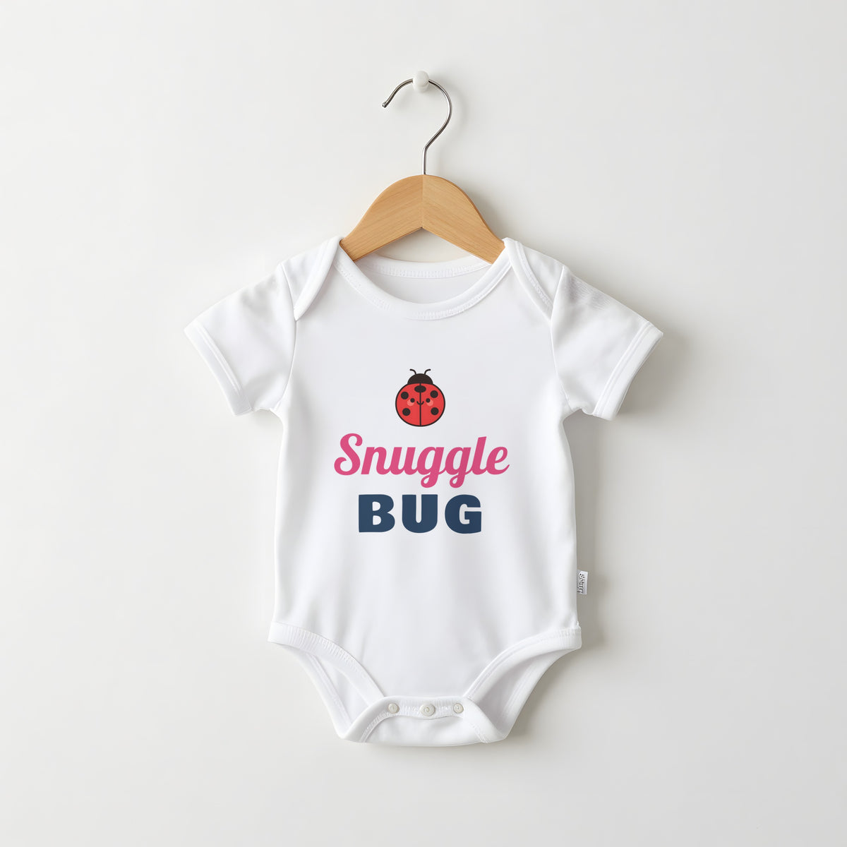 Snuggle Bug funny baby grow
