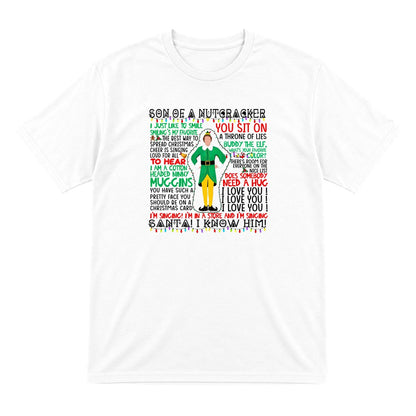 Son Of A Nutcracker Christmas Quotes T-Shirt & Sweatshirt T-Shirt in White