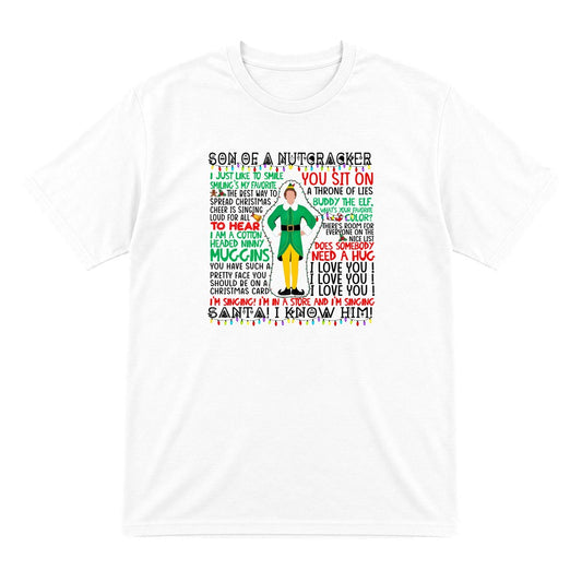 Son Of A Nutcracker Christmas Quotes T-Shirt & Sweatshirt T-Shirt in White