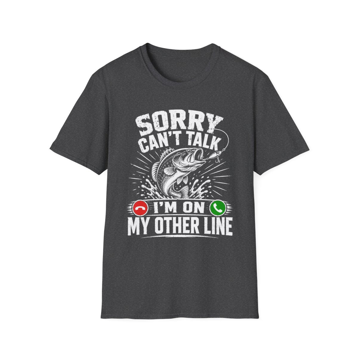 navy t-shirt with fishing obsession funny text design for fishermen