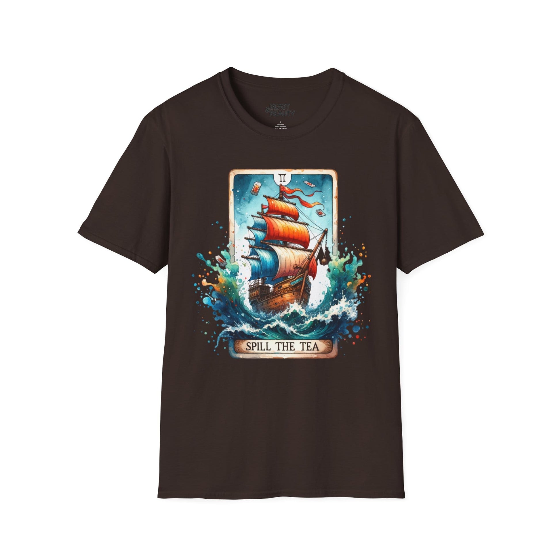 Spill The Tea Tarot Graphic T-Shirt t-shirt product image 5 from Beast and Beauty
