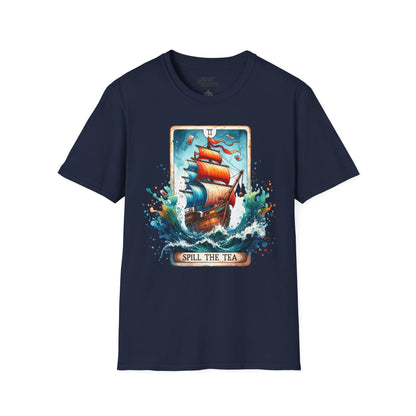 Spill The Tea Tarot Graphic T-Shirt t-shirt product image 3 from Beast and Beauty