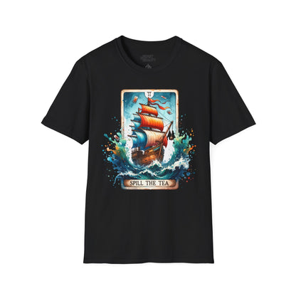Spill The Tea Tarot Graphic T-Shirt t-shirt product image 2 from Beast and Beauty