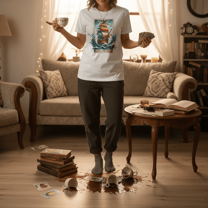 Spill The Tea Tarot Graphic T-Shirt t-shirt product image 8 from Beast and Beauty