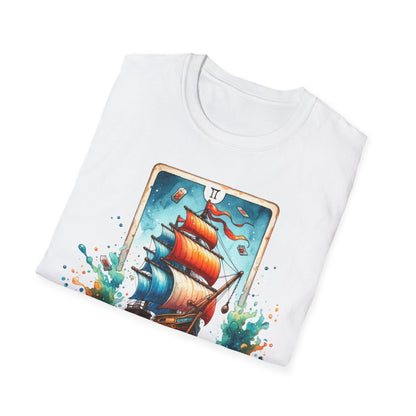 Spill The Tea Tarot Graphic T-Shirt - funny t-shirt by Cheeky Business
