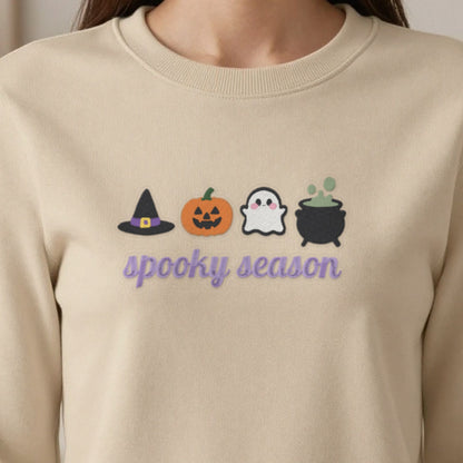 Spooky Season Embroidered Sweatshirt in another colour