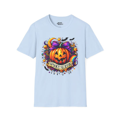 spooky season pumpkin halloween graphic t-shirt t-shirt second colour product image