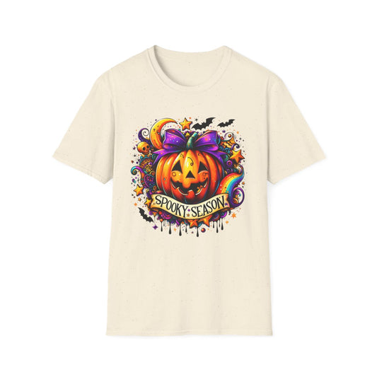 Spooky Season Pumpkin Halloween Graphic T-Shirt