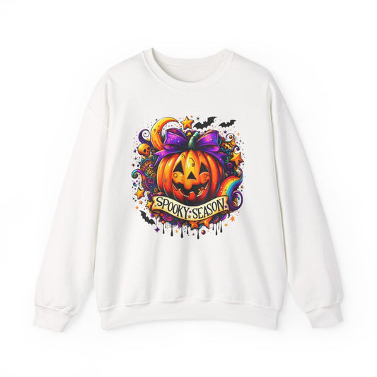 Spooky Season Pumpkin Halloween Sweatshirt