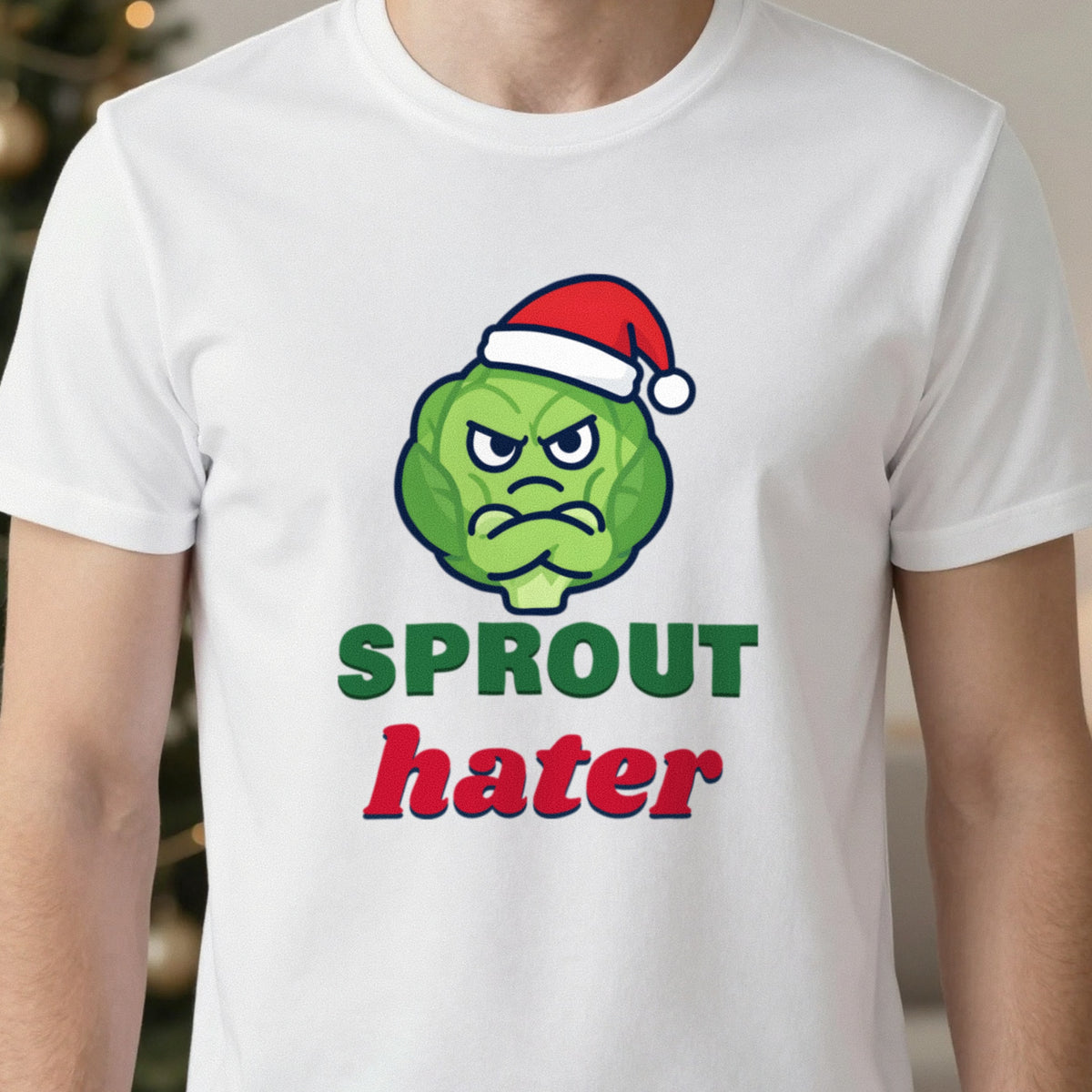 Sprout Hater Christmas Jumper & T-Shirt in another colour